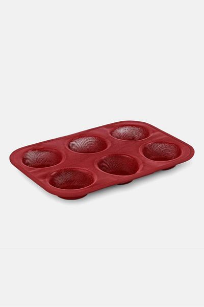 Tchibo Professional Bread Roll Baking Mould, Red