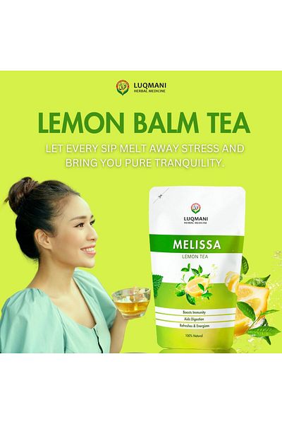LUQMAN Lemon Balm Tea 50gram | Melissa