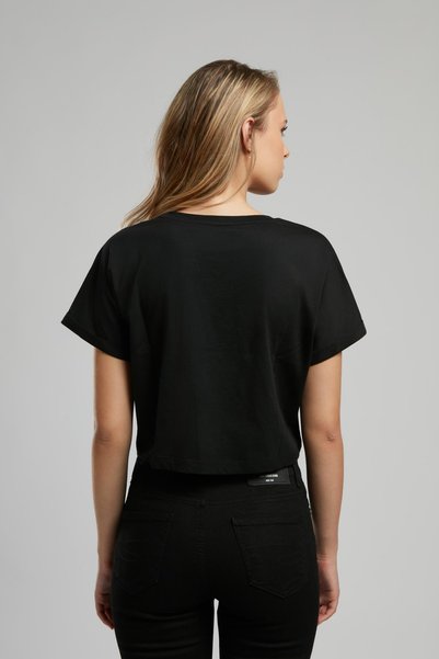Lee Cooper Lorina Women's O Neck T-Shirt Black