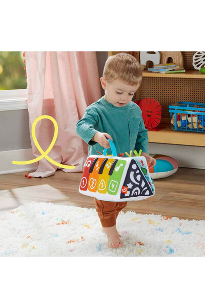 FISHER PRICE Fisher-Price Işıklı ve Müzikli Yumuşak Piyano HND54