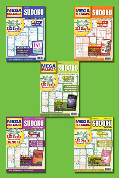 MEGA Sudoku Bulmaca Set-1