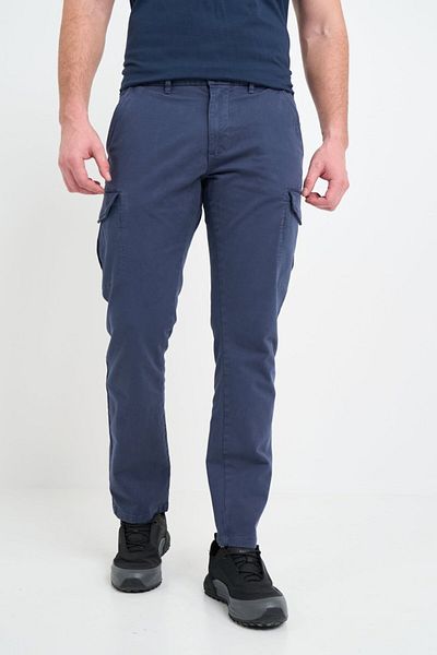 Lee Cooper Pantaloni cargo barbat de culoare uniforma