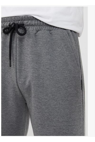 UYN SPORT Dark Grey Straight Leg Oversized Pattern Comfortable Wear Sweatpants