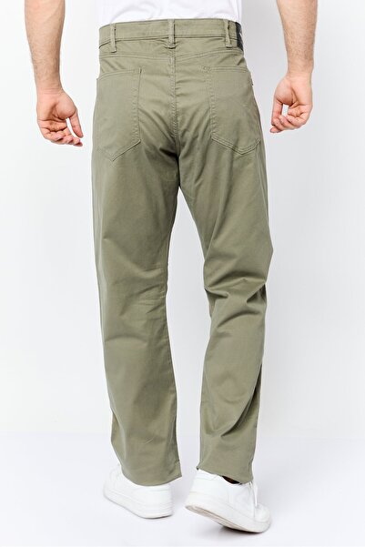 Dockers Men Slim Fit Solid Chino Pants, Olive