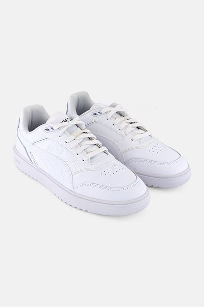 Puma Men Doublecourt Lace Up Outdoor Shoes, White