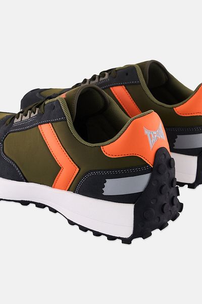Tapout Men Lace Up Outdoor Shoes, Olive