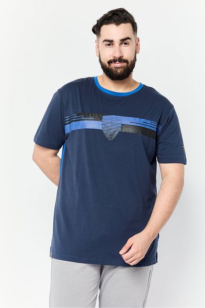Scuderia Ferrari Men Sportswear Fit Outdoor Short Sleeve T-Shirt, Navy