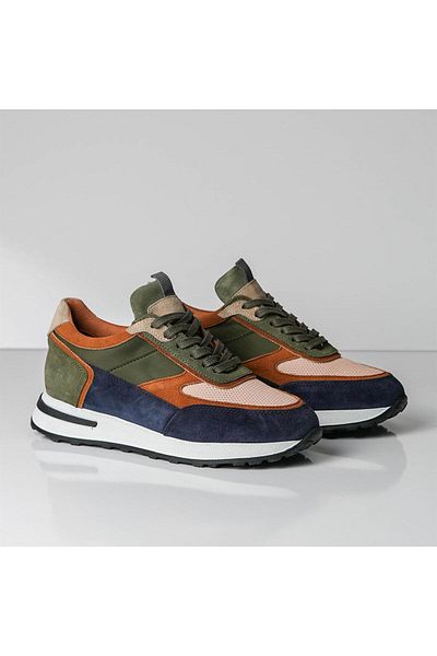 TETRİ Pergamon Model Genuine Leather Men's Sneakers