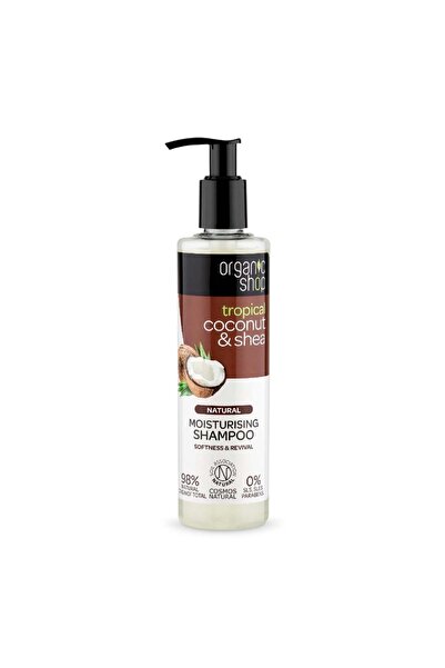 organic shop شامبو جوز الهند والشيا 280 مل