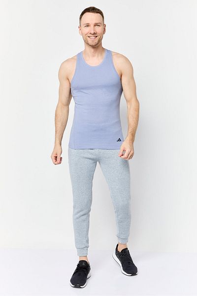 adidas Men Sportswear Fit Sleeveless Training Vest, Slate Blue
