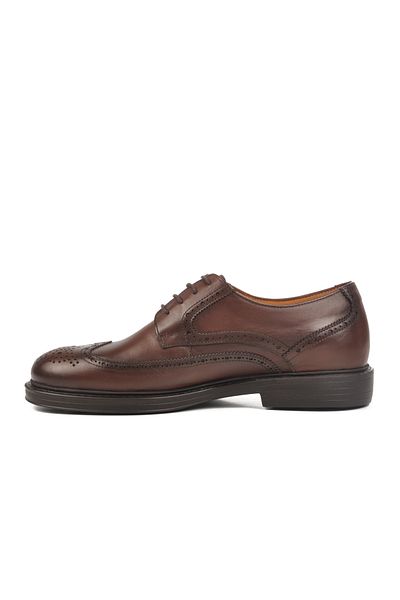 Dr.Flexer Brown Orthopedic Genuine Leather Men's Casual Shoes 099001   M