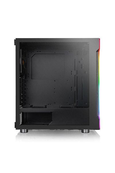 THERMALTAKE Carcasa Thermaltake H200, MidTower, Tempered Glass (Negru)