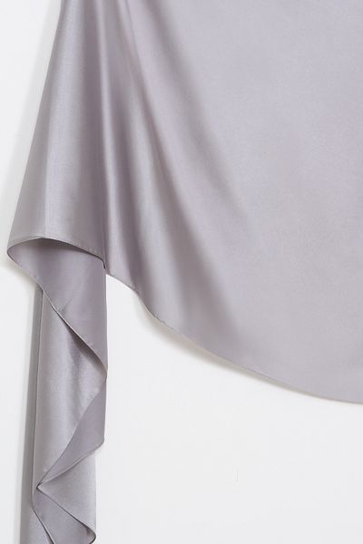 Mooncorn Light Gray Diamond Aura Shawl