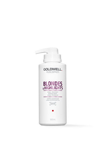 GOLDWELL Dualsenses Blondes & Highlights 60 sec Sarı Saçlar İçin Maske 500 ml