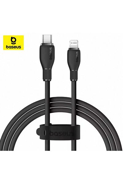 Baseus 2m Black 20w Usb C Cable For Iphone 14 13 12 11 Pro Max Xs Fast Charging Cable