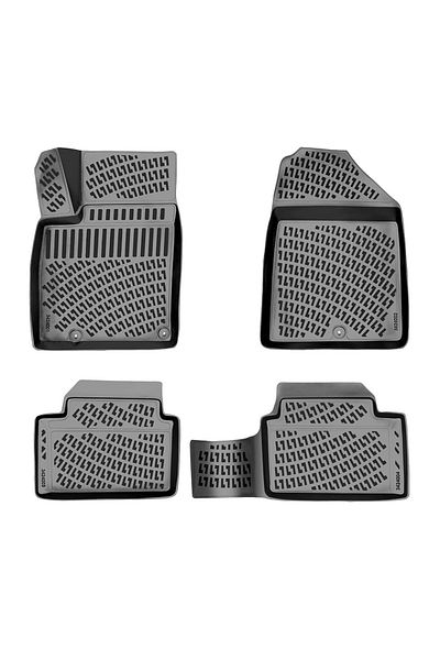 Umbrella UMBRELLA RUBBER CAR MATS SET FOR HYUNDAI I30 III 2016-