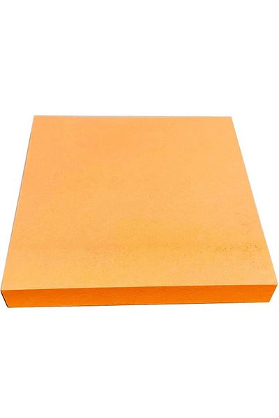 Modellino Colorful Inflatable Square Postit Note Paper 76Mmx76Mm 4X80 Sheets Orange