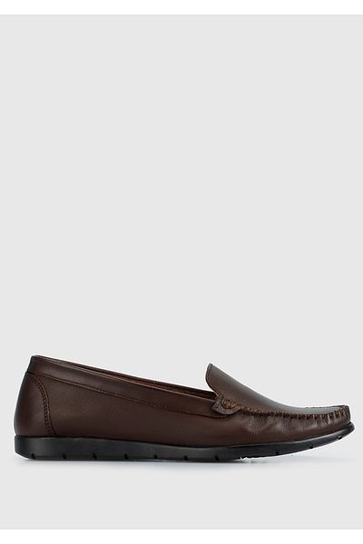 Eclipse Women's Brown Leather Shoes