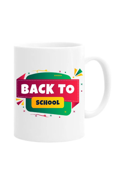OEM Εξατομικευμένη λευκή κούπα Back To School, Inovatix®. 330 ml