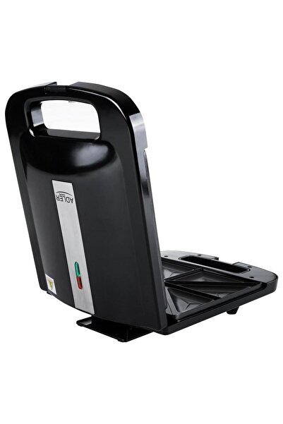 adler Sandwich-maker Adler AD 3055, 2000 W, 4 sandwich-uri, placi antiaderente, maner izolat termic