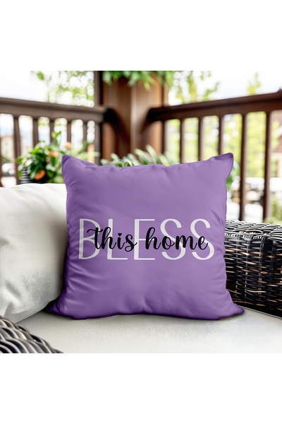 Evmila Spring Themed Velvet Throw Pillow Cover 43X43 cm Double Side Printing