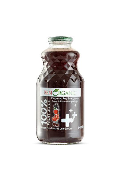 Benorganic Kırmızı Karışık Meyve Suyu 946ML