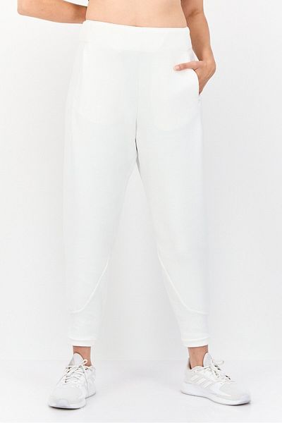 adidas Women Regular Fit Outdoor Sweatpants, White
