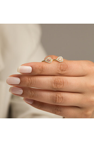 Çgk Çiğdem Gürel Kuyumculuk 22 Ayar Kalp Çocuk Altın Küpe