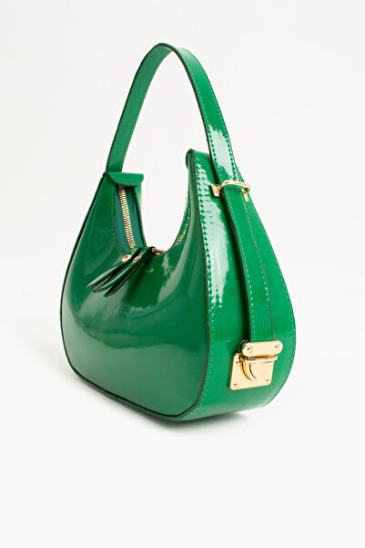 vagues Geantă de umăr pentru femei CherryBag cu curea specială, roșu claret