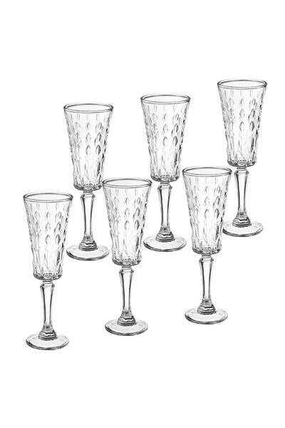 Dania 175 ml Clear Glass Juice Glasses Set