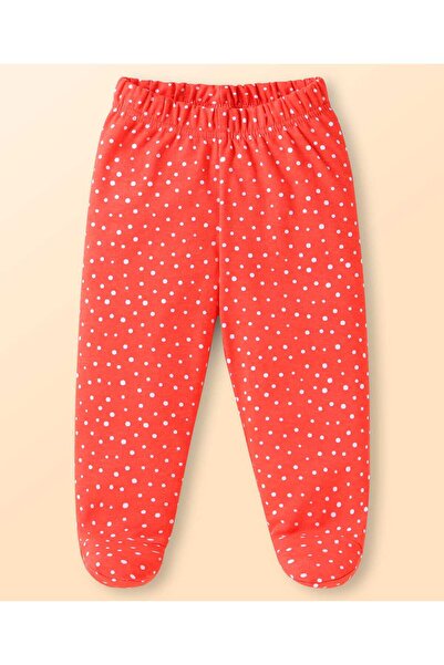 Babyhug Babyhug Interlock Knit Footed Leggings with Striped Star & Floral Print Pack of 3 - Red Blue & White