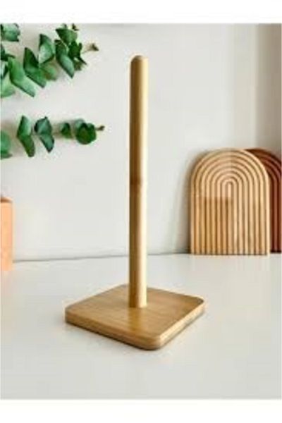 GÖNÜL Bamboo Paper Towel Holder