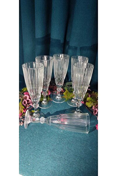 ORTAKÖY CENNETİ Flüt bardak 6 ad ithal dıamond model 170 cc Hacim. 20 cm boy. 6 cm Taban ve AĞIZ ölçüsü şık görünün