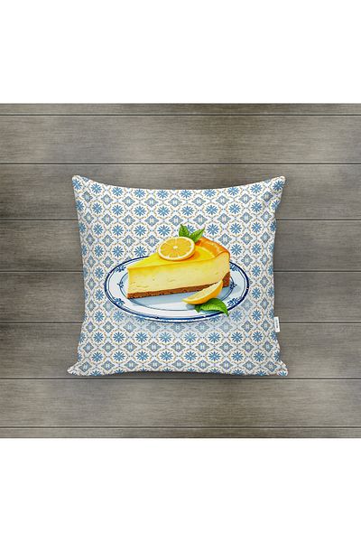 Evmila Husa de perna din catifea cu tema primavara 43x43 Cm Imprimare pe doua fete
