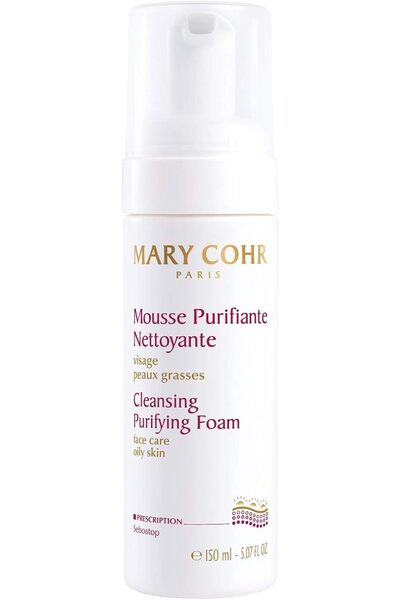MARY COHR رغوة تنظيف وتنقية | منظف منقي للبشرة الدهنية | ينظف بعمق من البكتير...