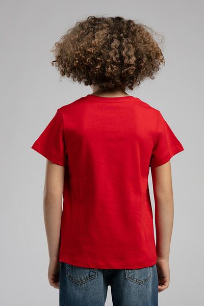 Lee Cooper Londonlogo Boy's T-Shirt Red