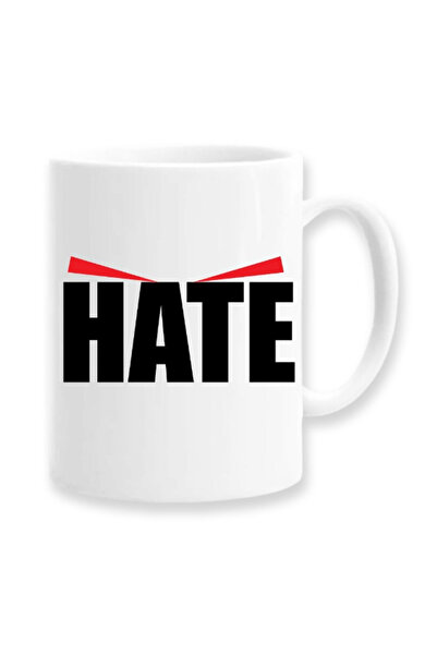 OEM Cană albă personalizată Hate, Inovatix®. 330ml