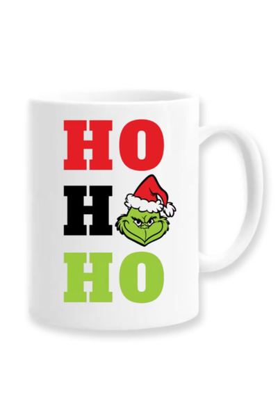OEM Cană albă personalizată „ho Ho Ho”, Inovatix®. 330 ml