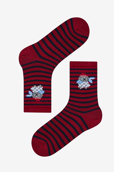 Penti Jungen-Party-Hunde-Socken, mehrfarbig, 2-teilig
