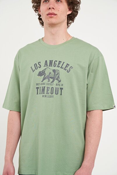 Timeout Tricou barbat cu imprimeu logo