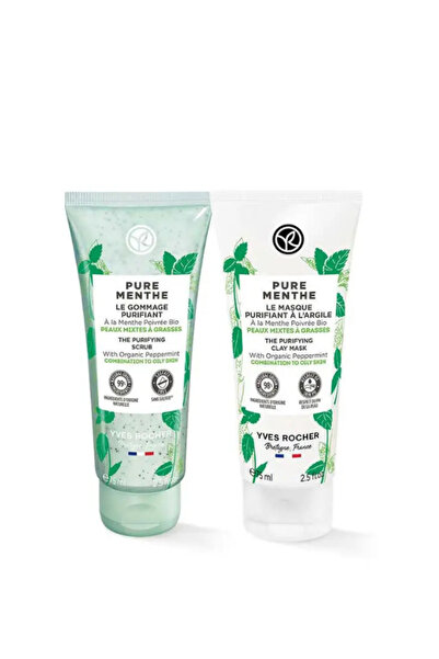 Yves Rocher Karma Yağlı Ciltlere Özel Nemlendirici Haftalık Bakım Rutin Seti ...