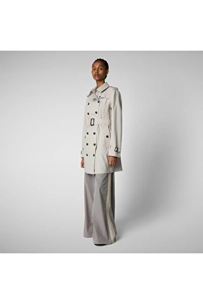 SAVE THE DUCK Kadın Trençkot Bej - Audrey