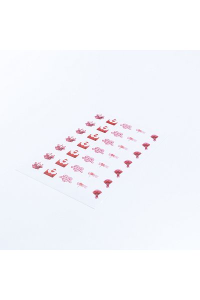 Bimotif Set of Stickers on the Theme of Love, Love, Heart and Valentine's Day, 525 Pcs