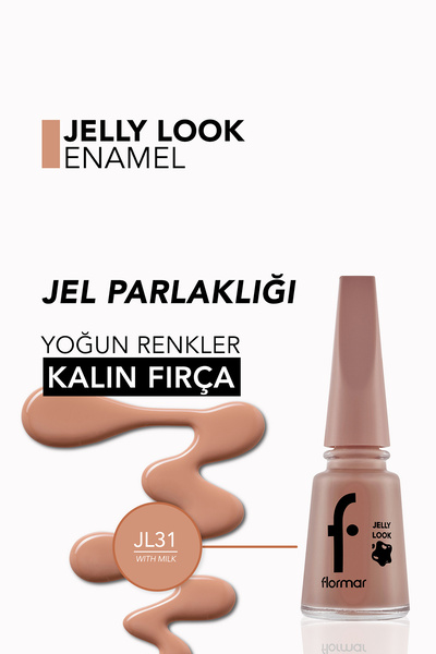Flormar Jelly Look Coffee With Milk 31 Oje