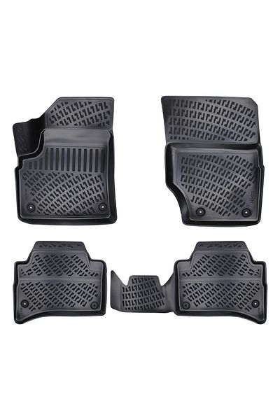 Umbrella UMBRELLA RUBBER CAR MATS SET FOR PORSCHE CAYENNE I 2003-2010
