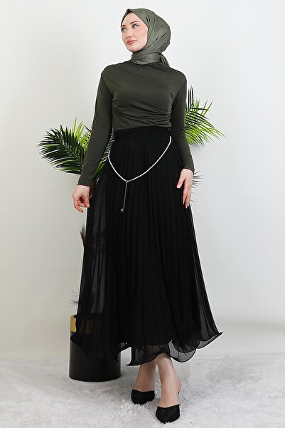 KAWEL Banners for Draped Blouse Khaki