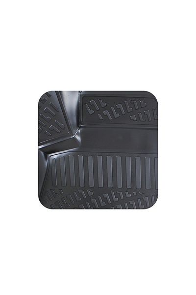 Umbrella UMBRELLA RUBBER CAR MATS SET FOR FORD TRANSIT CUSTOM MANUAL TRANSMISSION (FRONT) 2012-