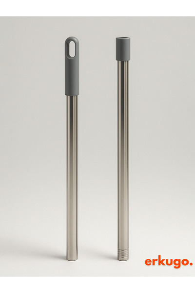 ERKUGO Otomatik Paspas Yedek Sapı, Kolay Mop Sapı, Kavrama Bezli Mop Yedek Sap (Sadece Sap Gönderilir)