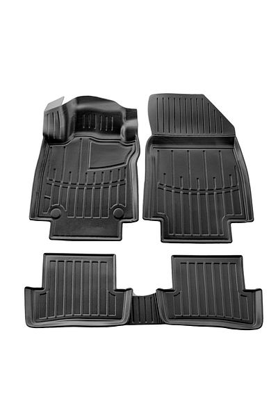 Umbrella UMBRELLA RUBBER CAR MATS SET FOR RENAULT CLIO IV (2012-2019)
