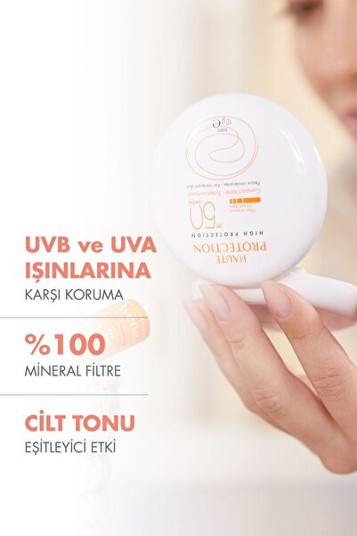Avene Beige Compact Mineral Filtreli Kompakt Renkli SPF 50+ Güneş Koruyucu 10 gr